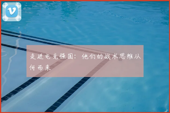 走进电竞强国:他们的战术思维从何而来